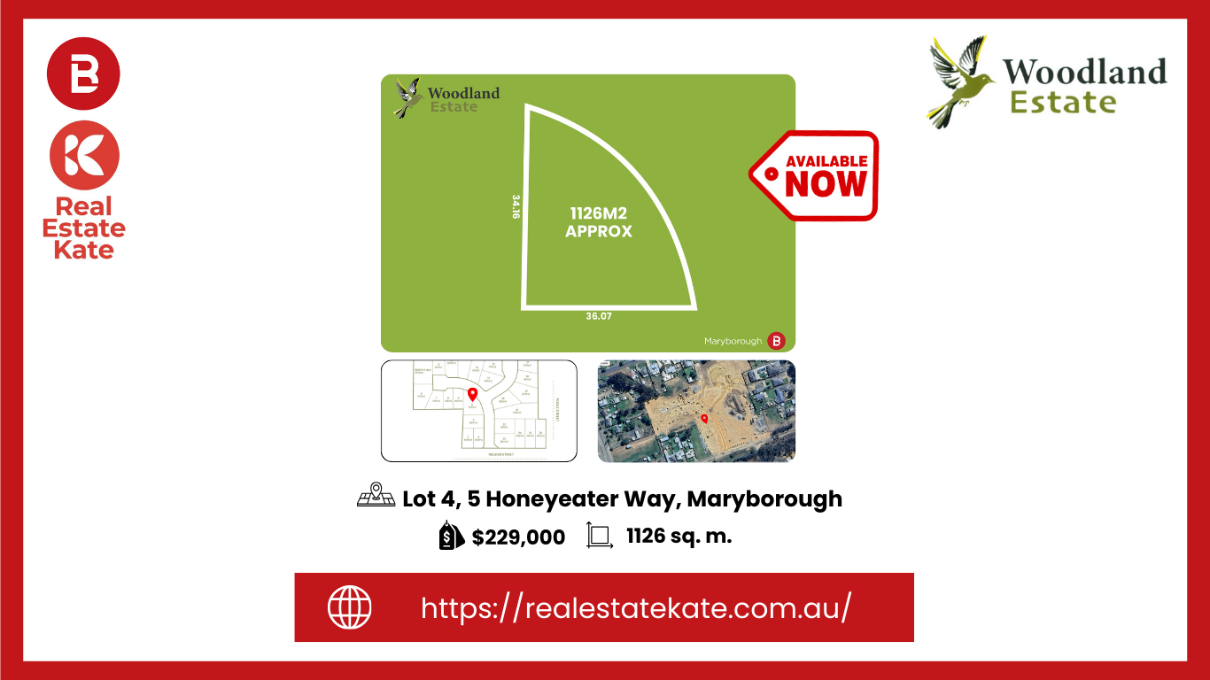 Land: Lot 4/5 Honeyeater Way, Maryborough, VIC, 3465 photo-1