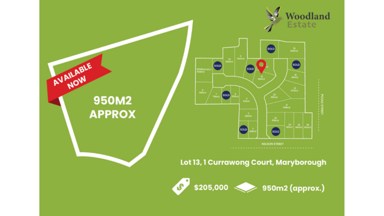 Lot 13/1 Currawong Court, Maryborough, VIC, 3465