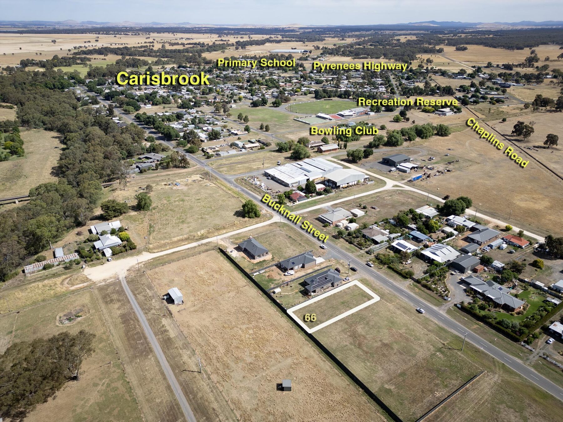Land: 66 Bucknall Street, Carisbrook, VIC, 3464 photo-2