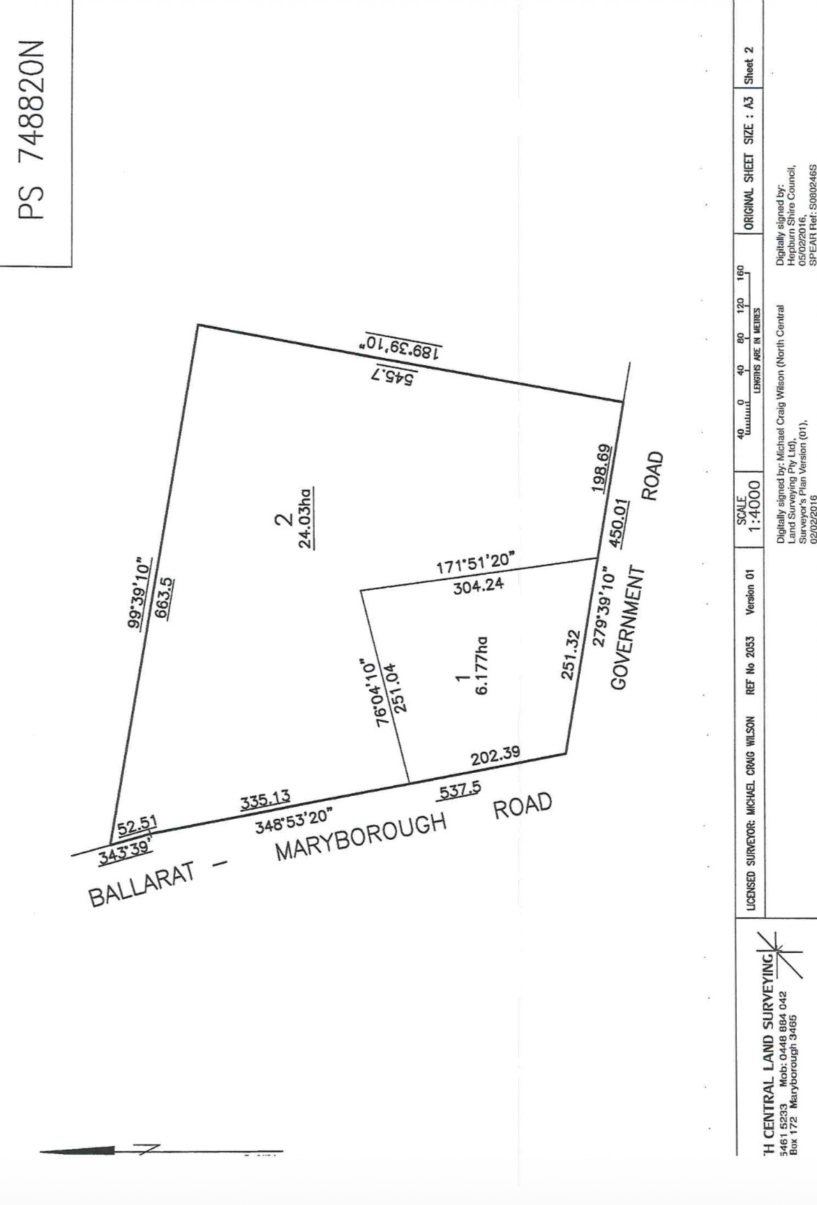 Land: Lot 1/3900 Ballarat - Maryborough Road, Clunes, VIC, 3370 photo-2
