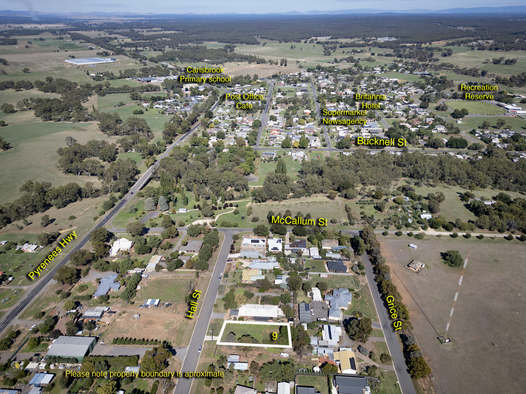 Land: 9 Hall Street, Carisbrook, VIC, 3464 photo-1