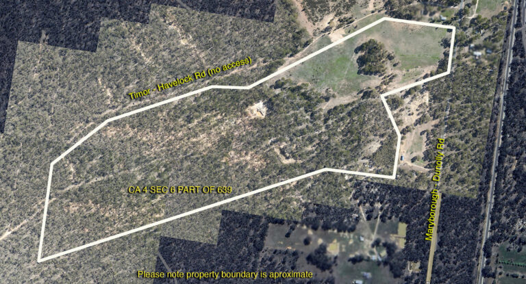 CA 4 SEC 6/PART OF 639 MARYBOROUGH DUNOLLY ROAD, MARYBOROUGH, VIC, 3465